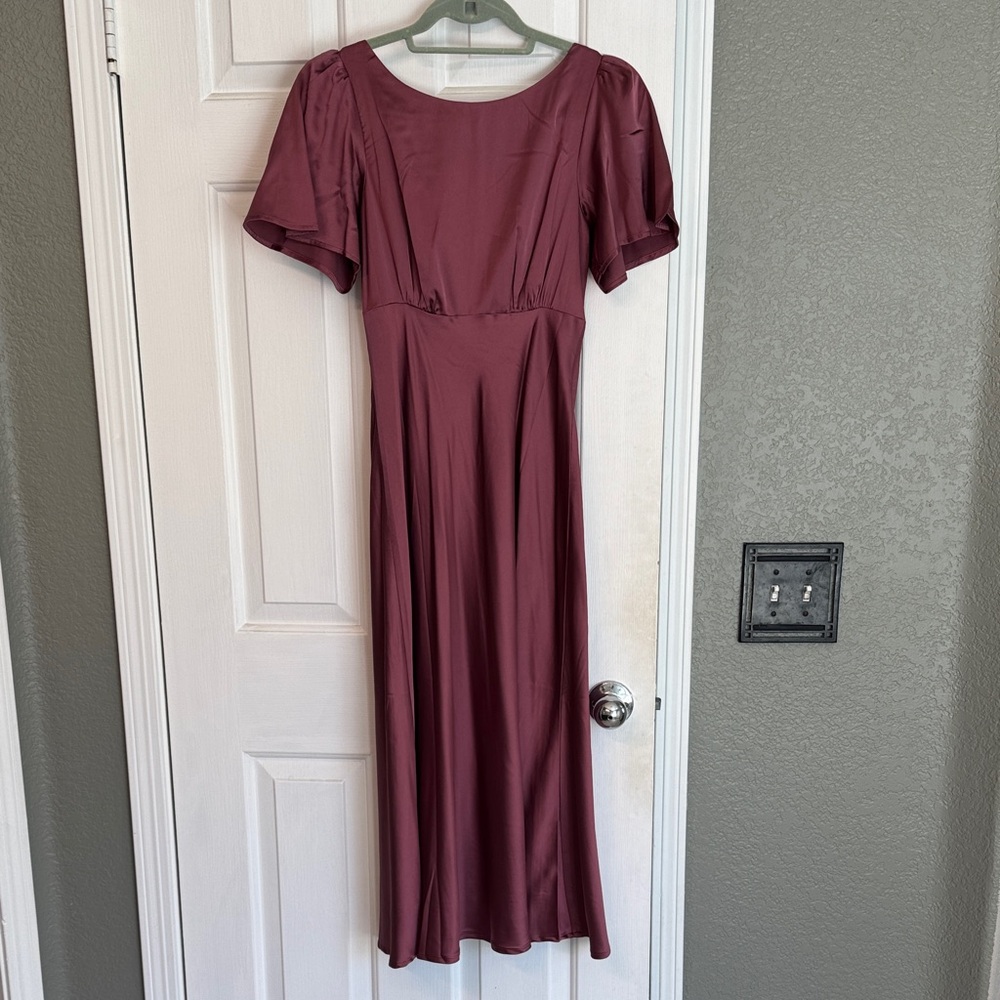 Classic Mauve Midi Dress - Baltic Born